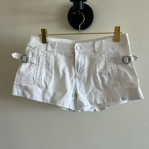 7 for all mankind white shorts Sz 30